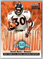 1998 Leaf Rookies And Stars Terrell Davis #5 OF 10