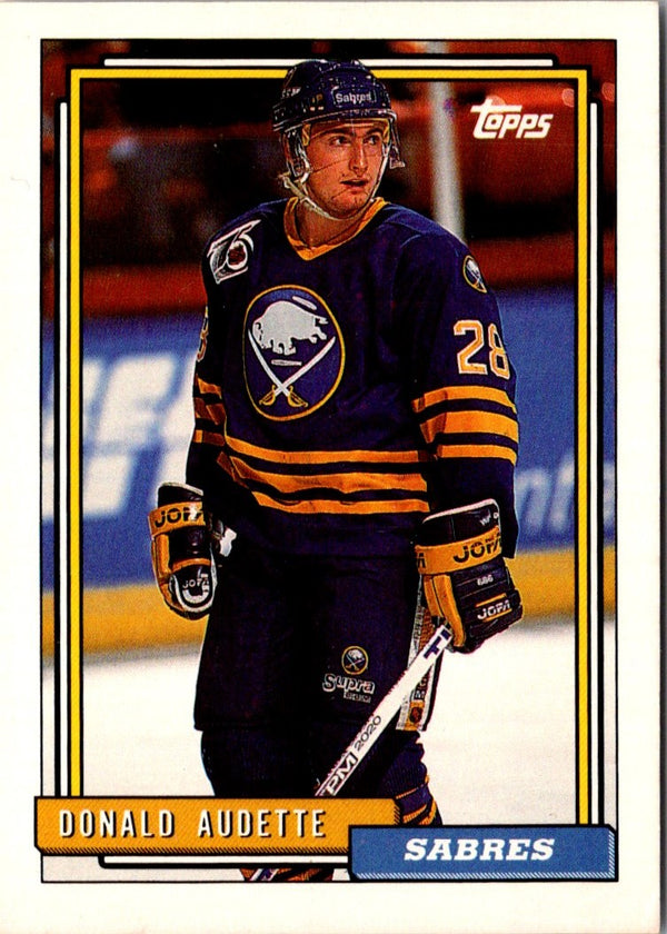 1992 Topps Donald Audette #206