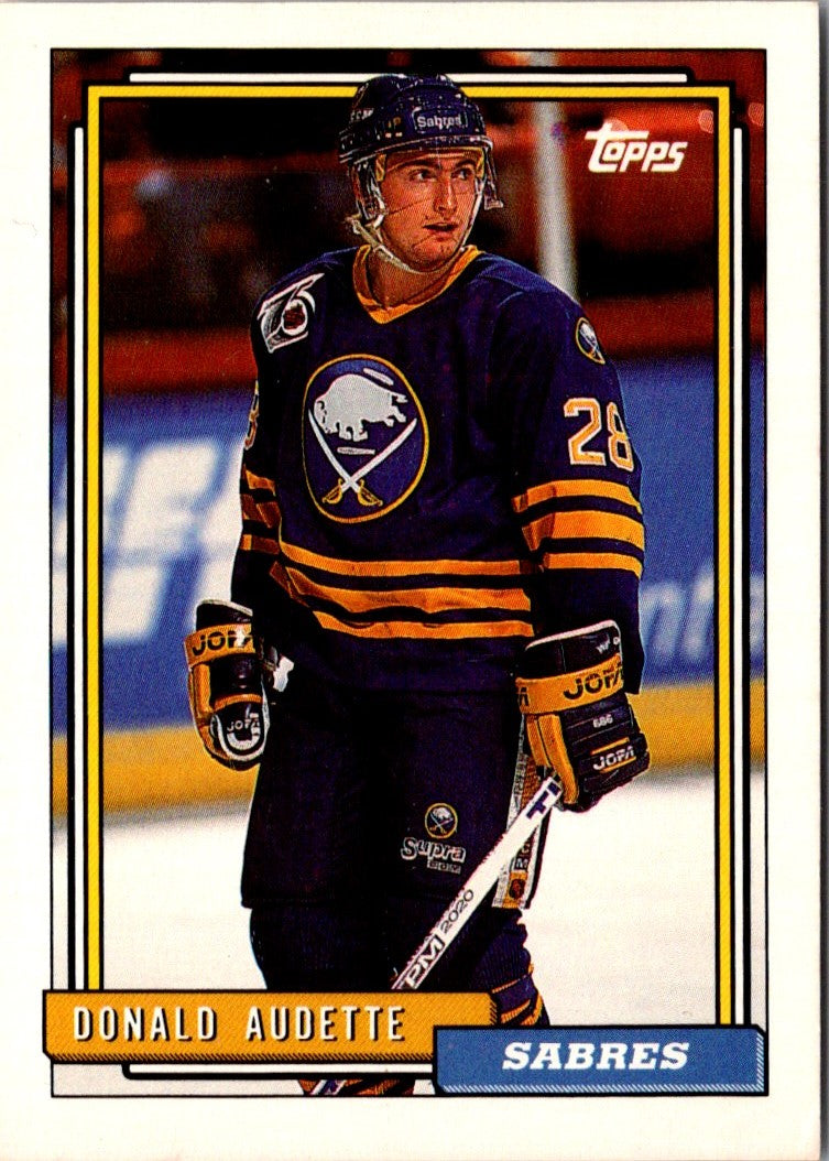 1992 Topps Donald Audette