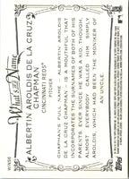 2012 Topps Allen & Ginter What's in a Name? Aroldis Chapman #WIN56