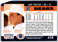 1990 Proset Mike Tomczak #458
