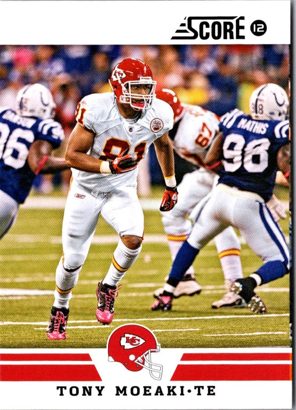2012 Score Tony Moeaki #253