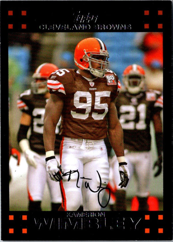 2007 Topps Kamerion Wimbley #253