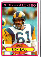 1980 Topps Rich Saul #25