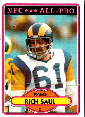 1980 Topps Rich Saul #25