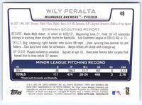 2012 Bowman Wily Peralta #48