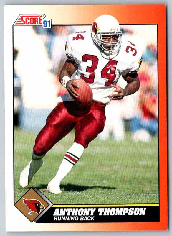 1991 Score Anthony Thompson #437