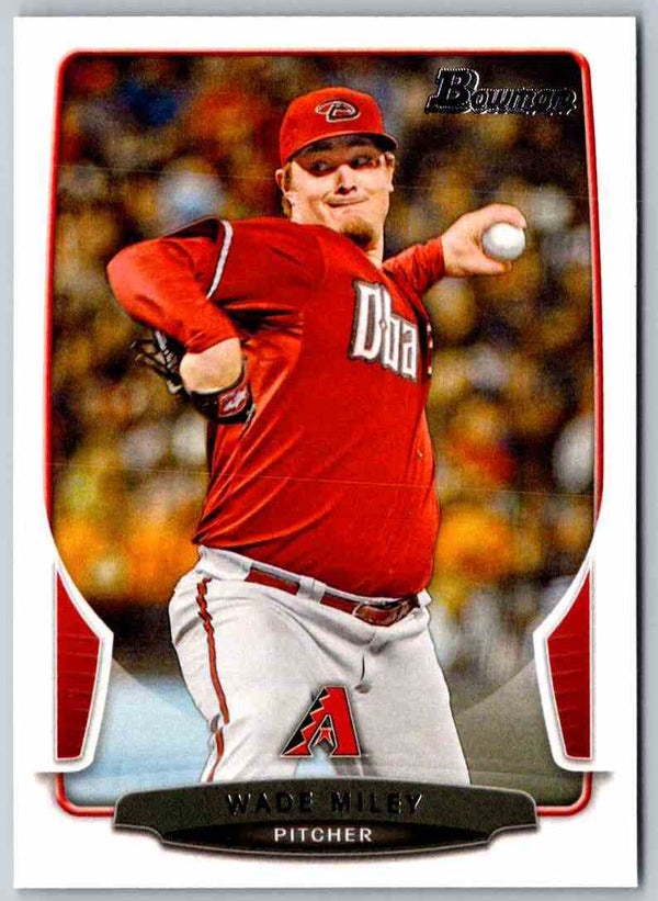 2013 Bowman Wade Miley #148