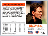 1992 Proset Brian Brennan #137