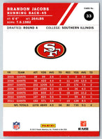 2012 Score Brandon Jacobs #33