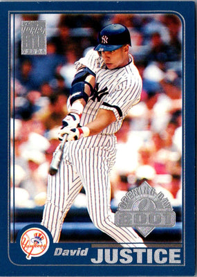 1999 Topps Stars David Justice #120