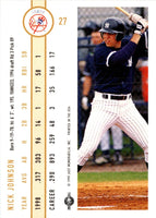 1999 Just Nick Johnson #27