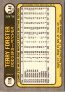 1981 Fleer Terry Forster