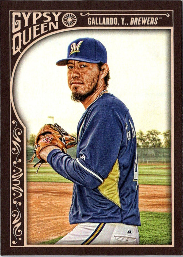 2015 Topps Gypsy Queen Yovani Gallardo #58