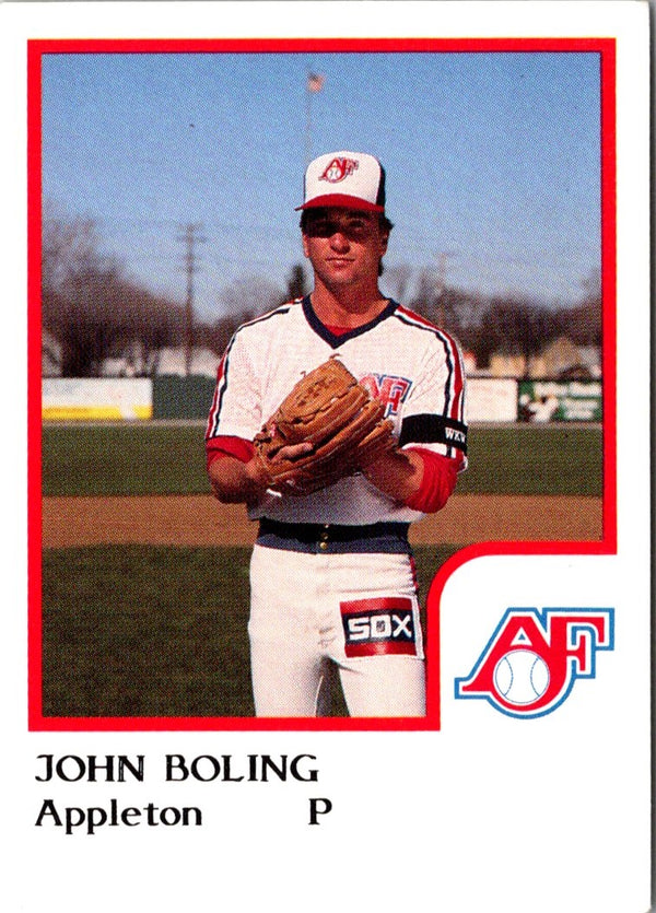 1986 ProCards Appleton Foxes John Boling #NNO