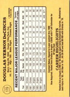1985 Donruss Doug DeCinces #179