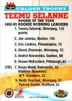 1993 Stadium Club Teemu Selanne #141
