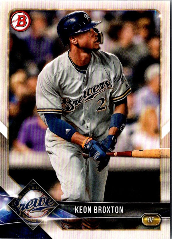 2018 Bowman Keon Broxton #7