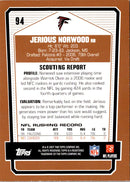 2007 Topps Draft Picks & Prospects Jerious Norwood
