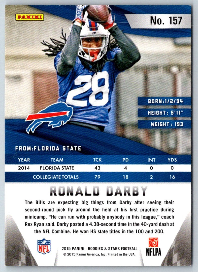 2015 Panini Ronald Darby