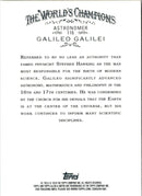 2010 Topps Allen & Ginter Galileo Galilei