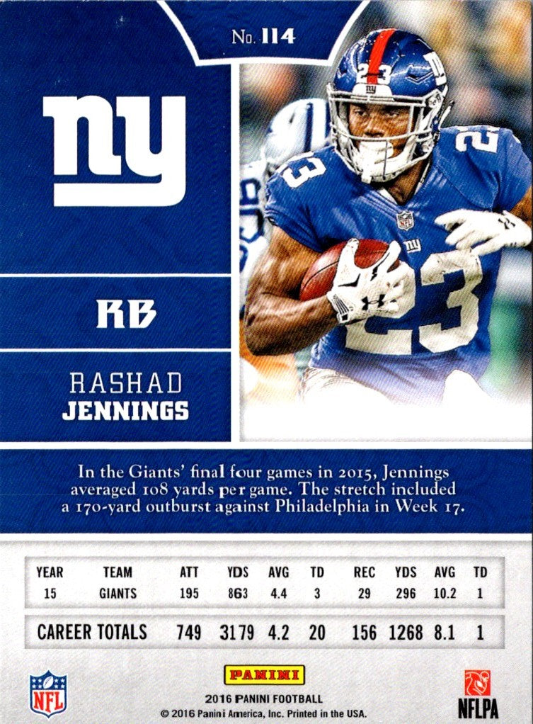 2016 Panini Rashad Jennings