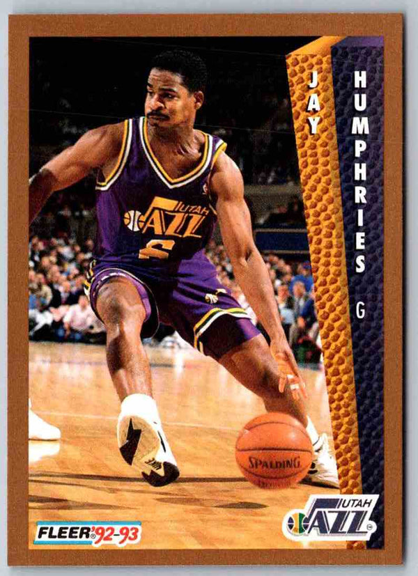 1992 Fleer Jay Humphries #435
