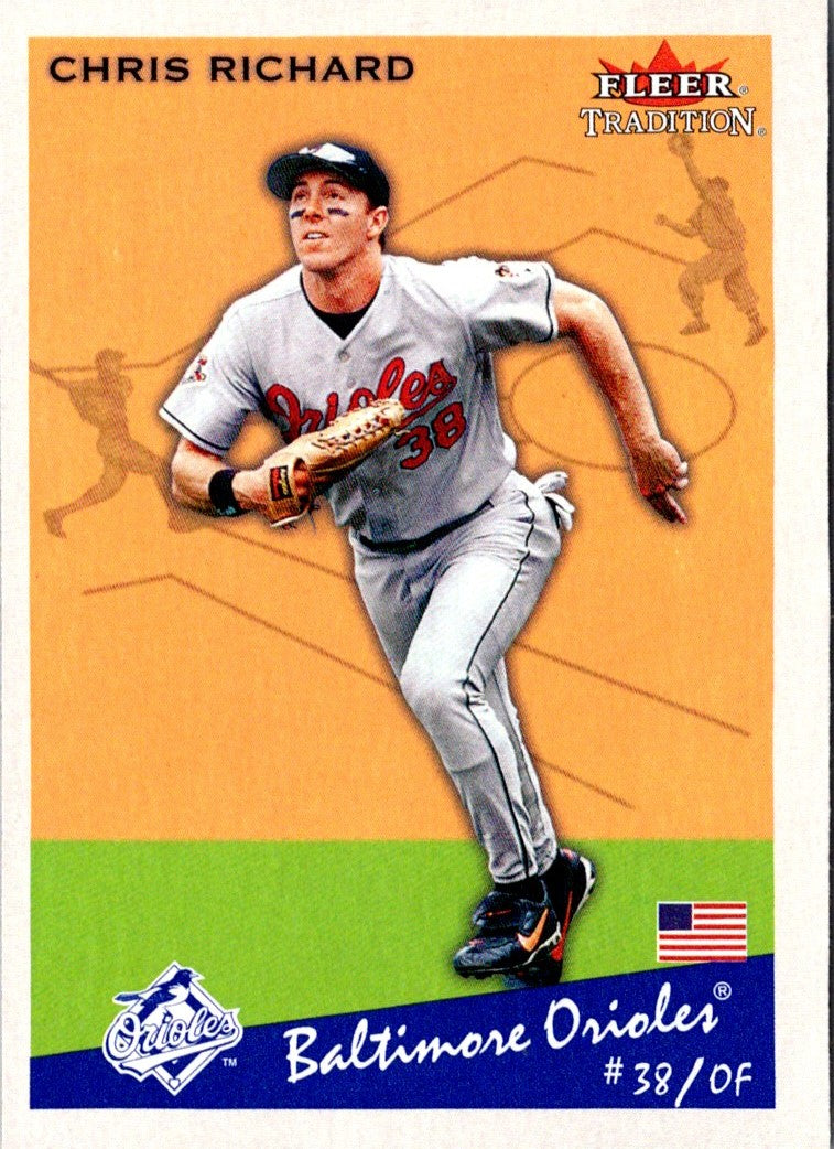 2002 Fleer Tradition Chris Richard