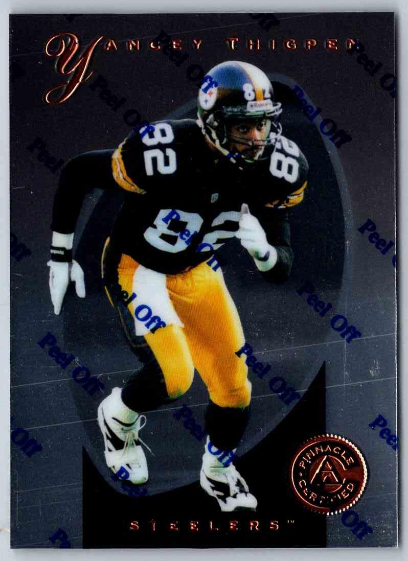 1997 Pinnacle Certified NFL Yancey Thigpen
