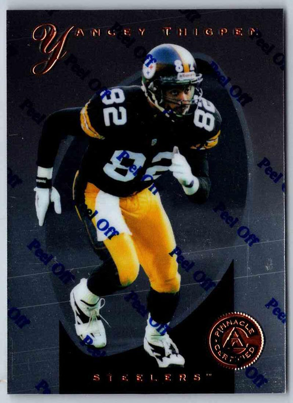 1997 Pinnacle Certified NFL Yancey Thigpen #70