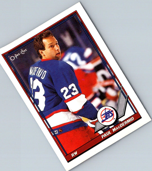 1991 O-Pee-Chee Paul MacDermid #463