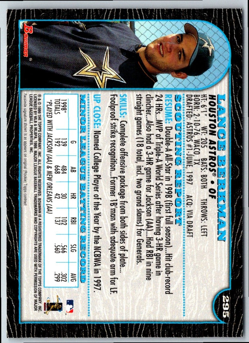 1999 Bowman Lance Berkman