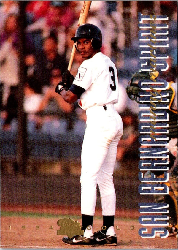 1994 Classic Best Gold Manny Martinez #149