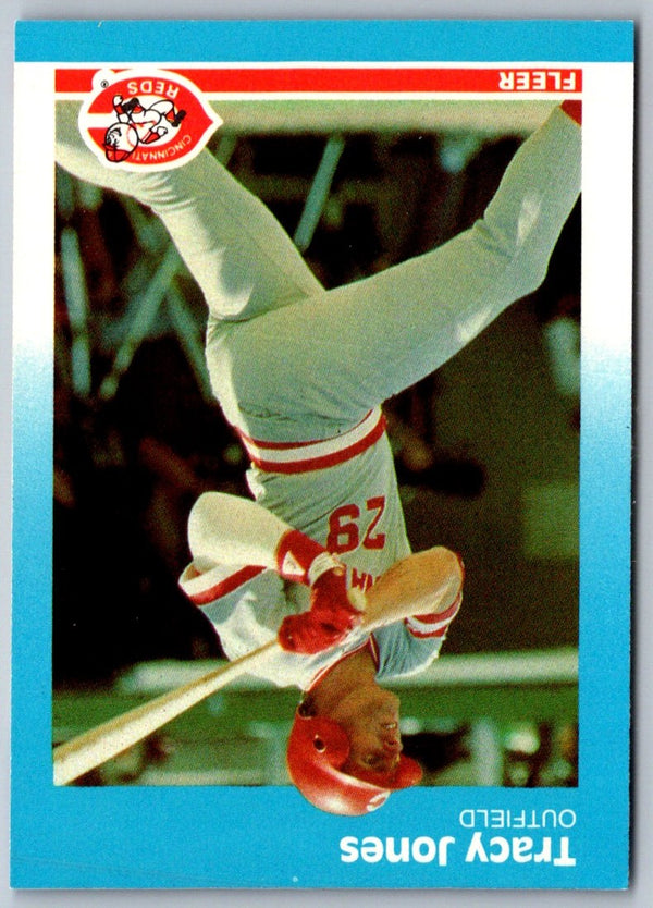 1986 Fleer Tracy Jones #U-58