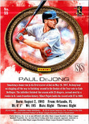 2018 Donruss Paul DeJong