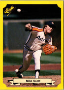 1987 Classic Update Yellow/Green Backs Mike Scott