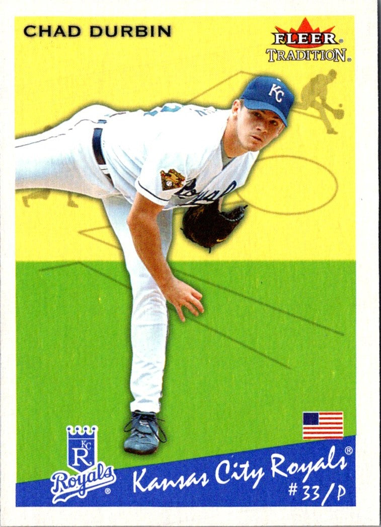 2002 Fleer Tradition Chad Durbin