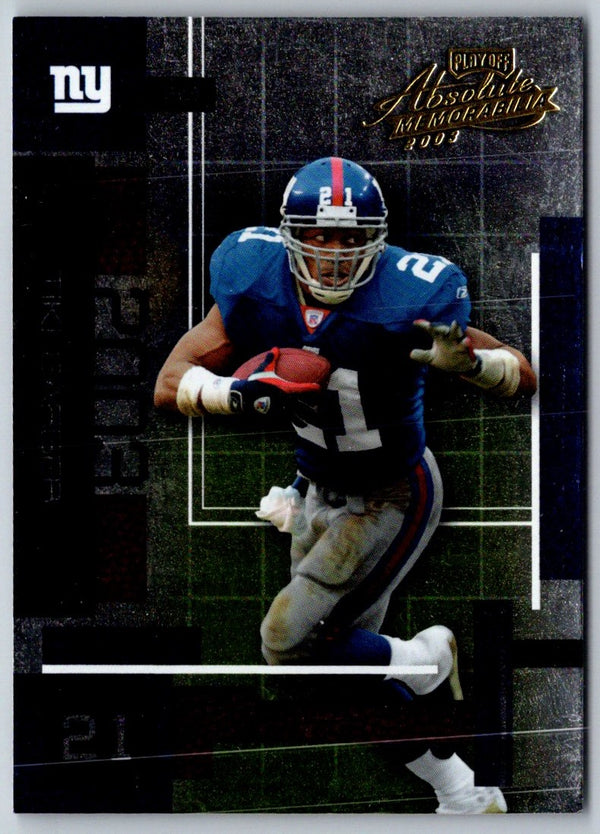 2003 Playoff Absolute Memorabilia Tiki Barber #80