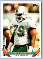 1993 Topps Larry Webster #488
