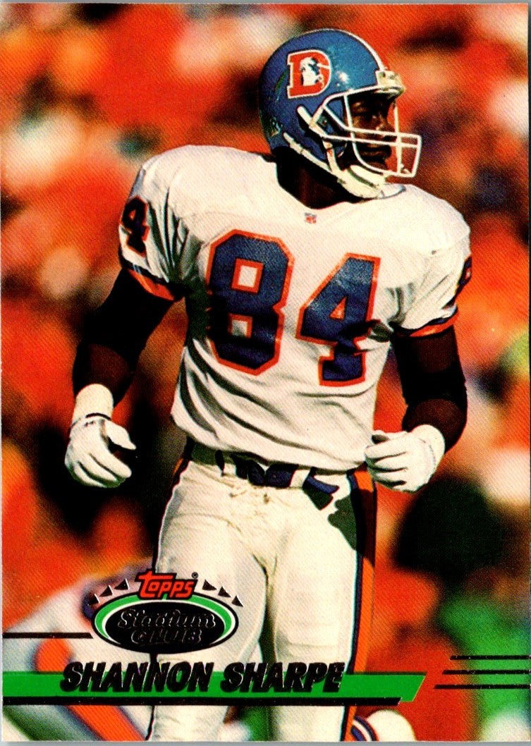 1993 Stadium Club Shannon Sharpe