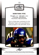 2012 Leaf Draft Dontari Poe