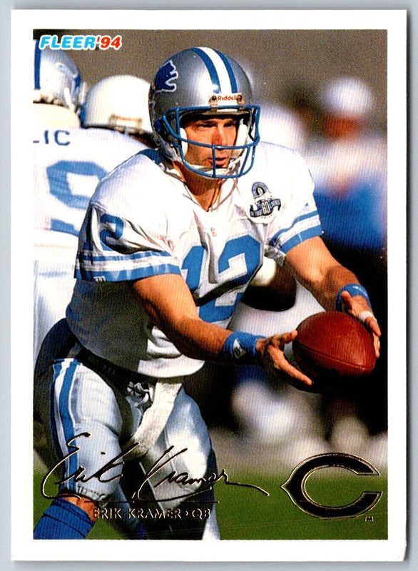 1994 Fleer Erik Kramer #64