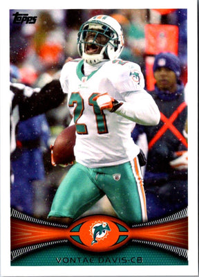 2012 Topps Vontae Davis #371