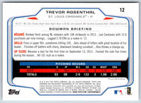 2014 Bowman Trevor Rosenthal #12