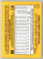 1987 Donruss Garry Templeton #63