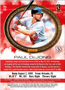 2018 Panini Diamond Kings Paul DeJong