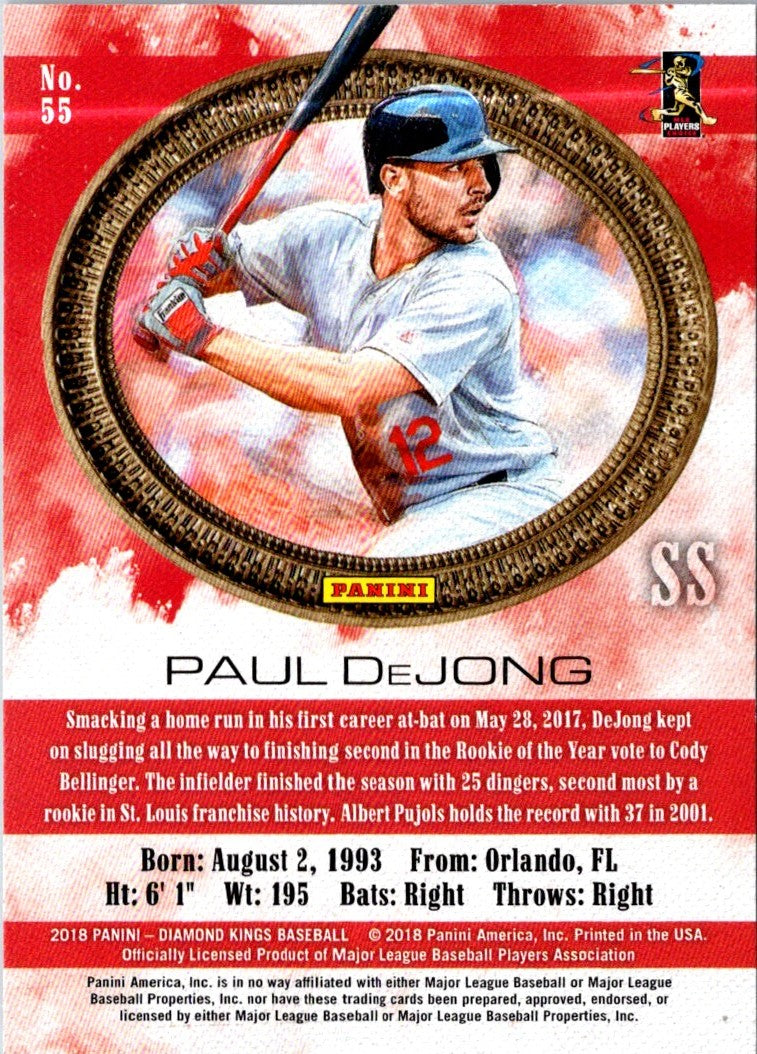 2018 Panini Diamond Kings Paul DeJong