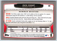2014 Bowman Zack Cozart #68