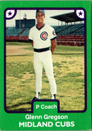 1984 TCMA Midland Cubs Glenn Gregson