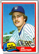 1981 Topps Jim Gantner